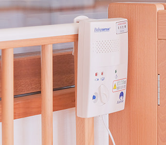 イメージ：SIDS(乳幼児突然死症候群)の防止